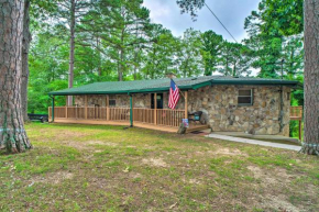 Charming Lakefront Getaway with Dock and Yard!